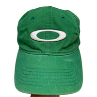 Oakley Green and White Baseball Cap