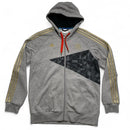 Adidas London 2012 Olympics Vintage Grey and Gold Hoodie (L)