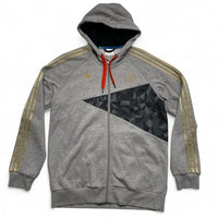 Adidas London 2012 Olympics Vintage Grey and Gold Hoodie (L)