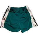 Adidas Originals Womens Popper Shorts Green and White (UK 10)