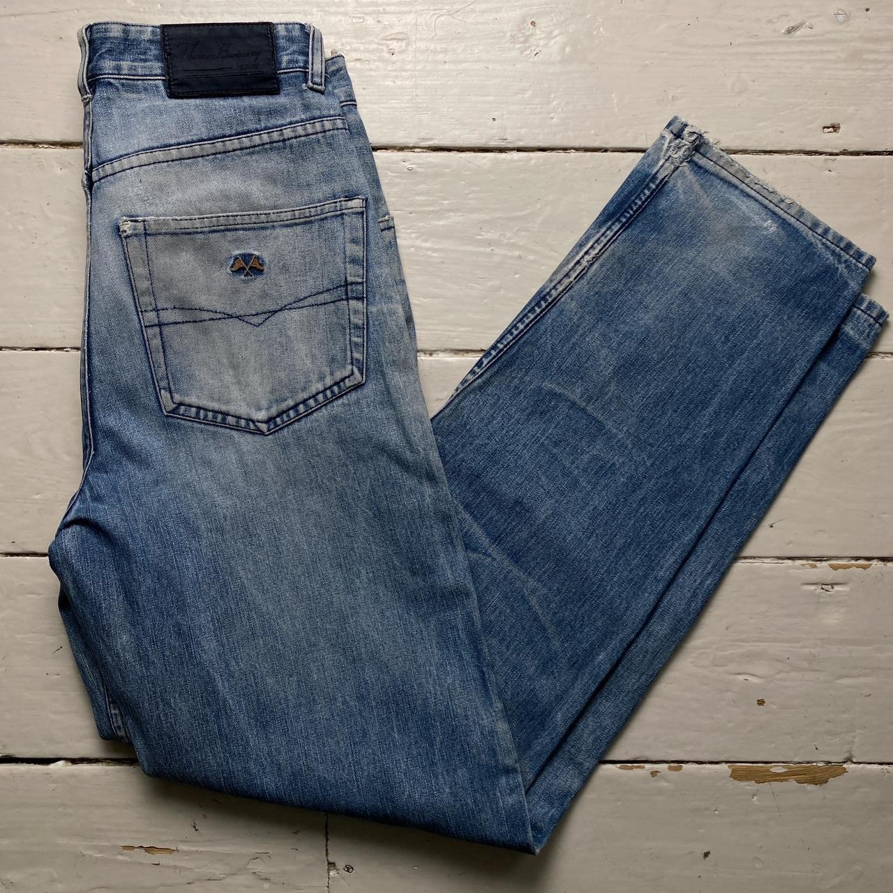 Thomas Burberry Vintage Light Blue Jeans