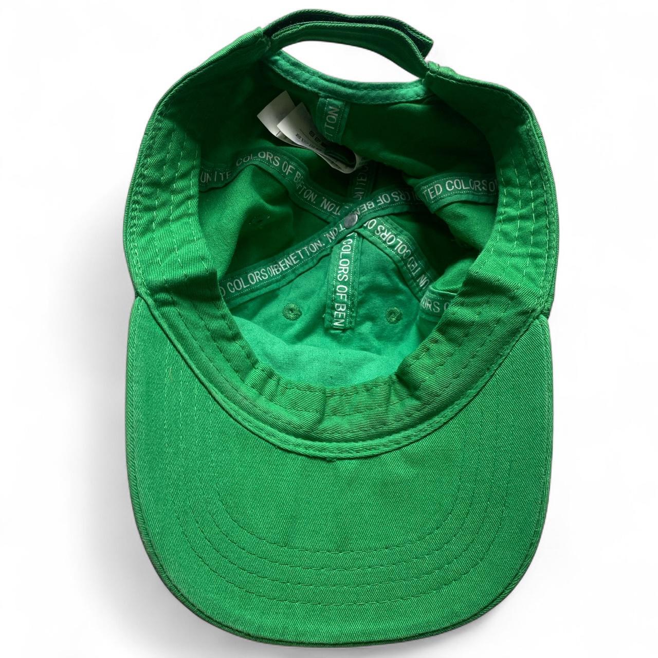 United Colours of Benetton Green and Navy Baseball Cap
