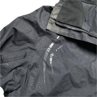 The North Face Black Summit Series Black and Orange Gore Tex Lightweight Jacket (XL)