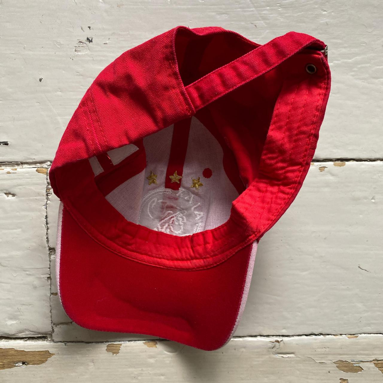 Ajax Red and White Football Cap