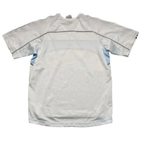 Adidas Climacool Vintage y2k White and Baby Blue Jersey T Shirt (M)