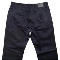 YSL Yves Saint Laurent Black Jean Trousers (36W)