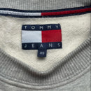 Tommy Hilfiger Grey Spellout Jumper (XS)