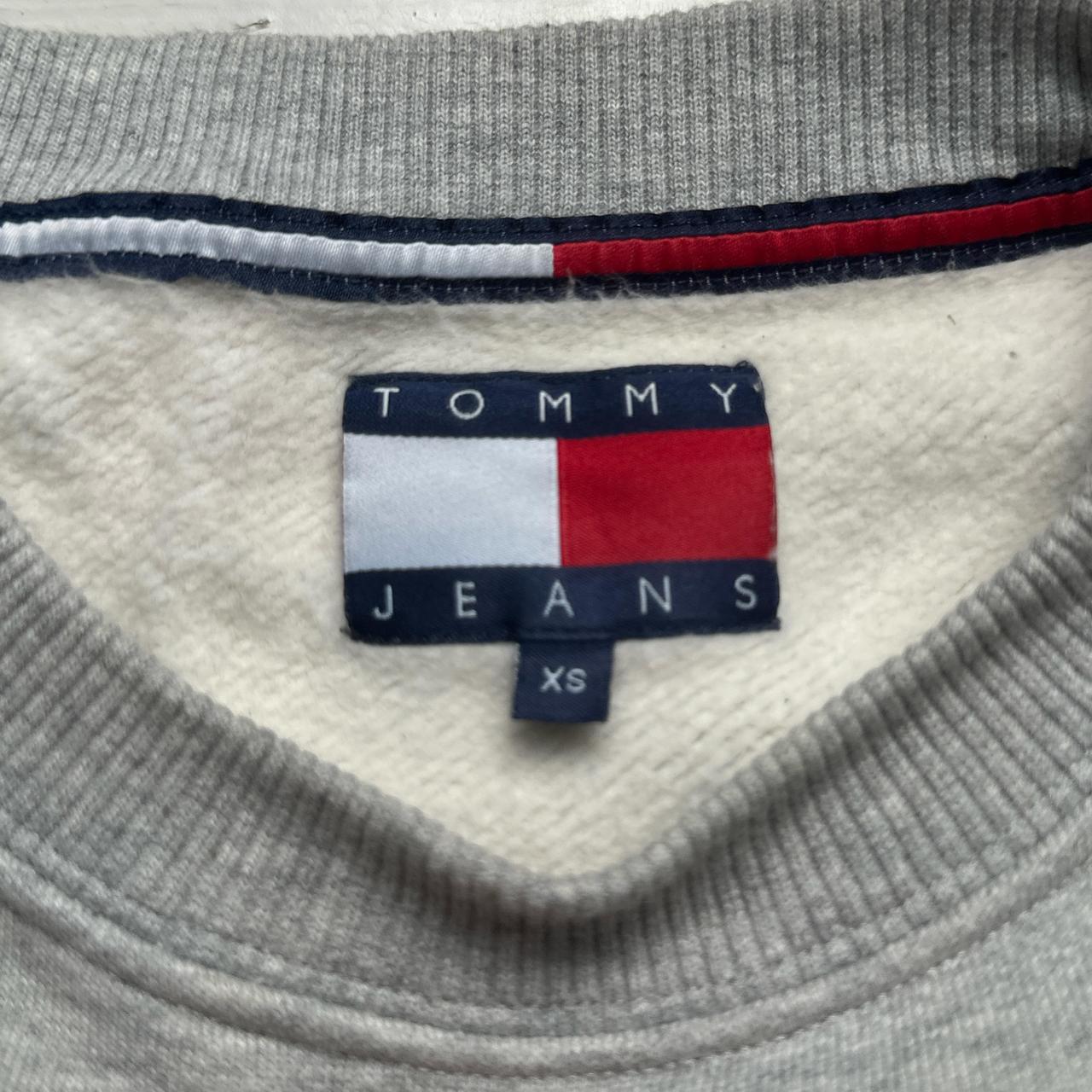 Tommy Hilfiger Grey Spellout Jumper