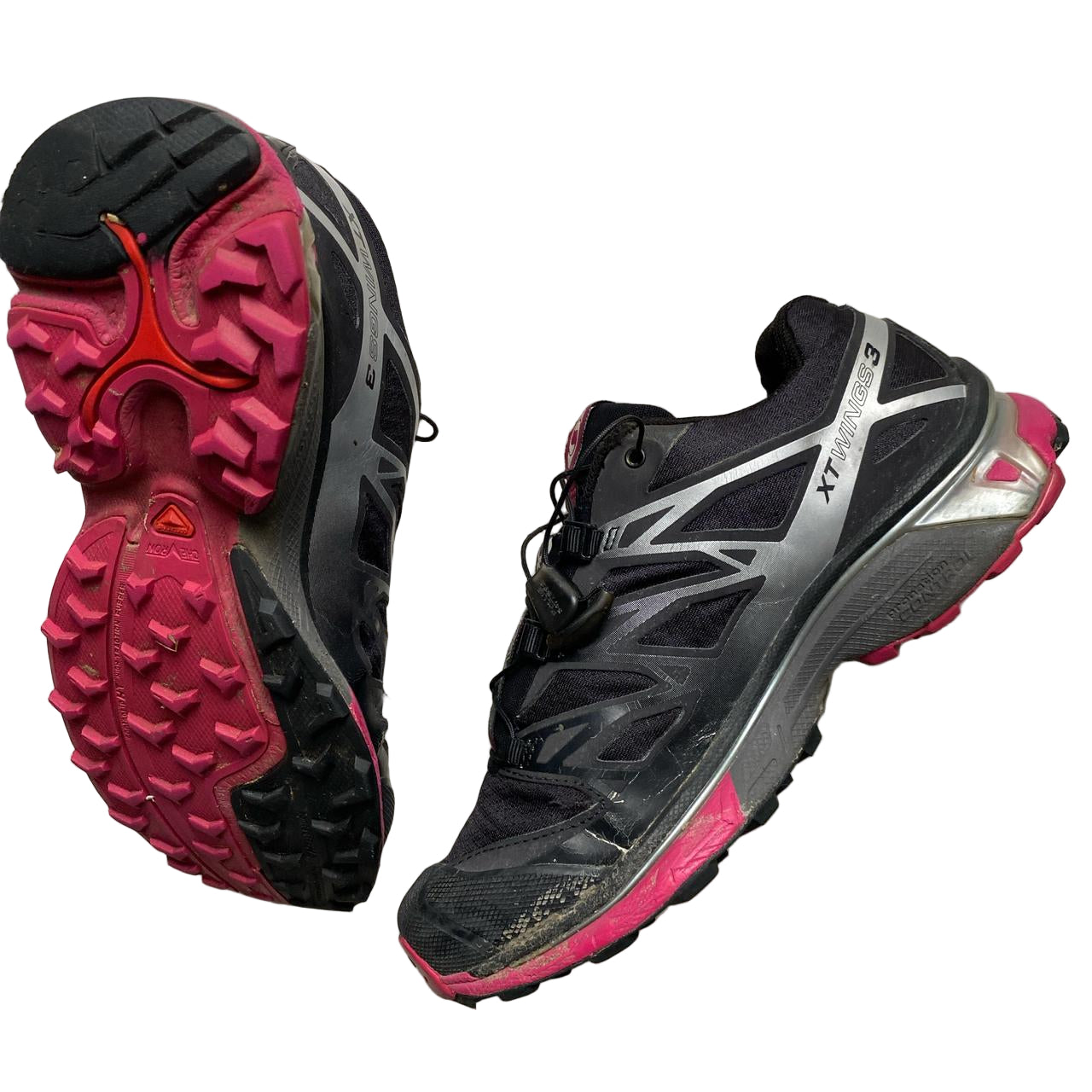 Salomon Black and Pink XT Wings 3 (UK 6.5)