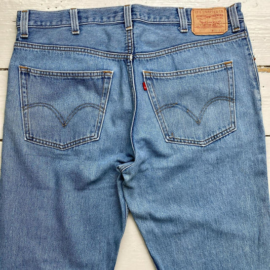 Levis 505 Light Blue Baggy Jeans