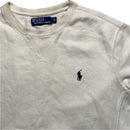 Polo Ralph Lauren Cream White Navy Pony Jumper (M)