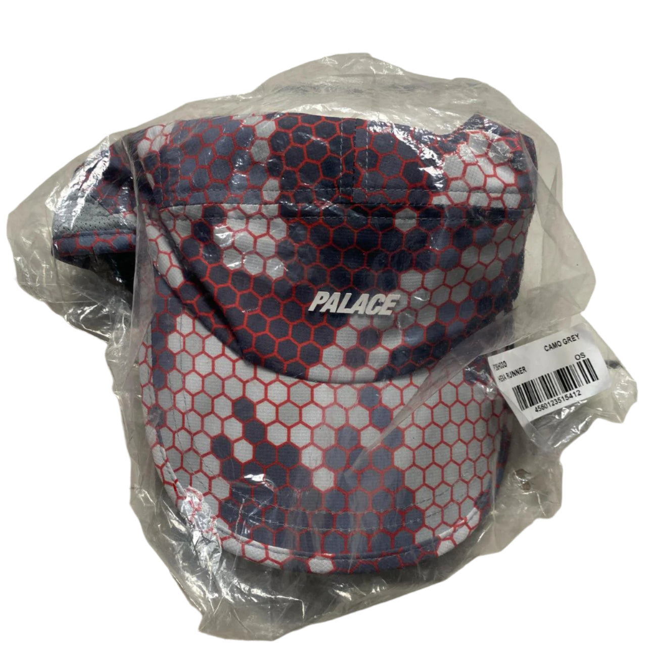 Palace Hexa Runner Red and Grey Cap