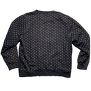 Stussy Black Polkadot Spellout Jumper Black and White (L)