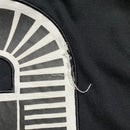 Akademiks Vintage y2k Black Yellow and White Long Sleeve Jersey T Shirt