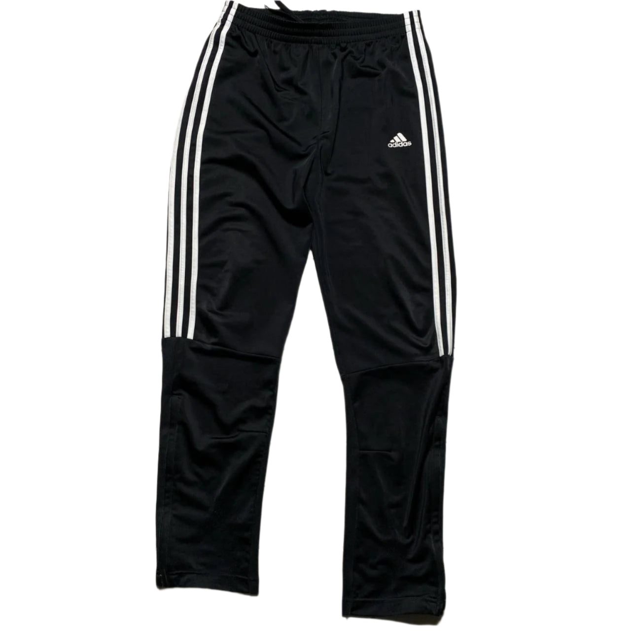 Adidas Black and White Trackpant Slim Bottoms (S)