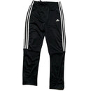 Adidas Black and White Trackpant Slim Bottoms (S)