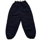 Nike Black and White Baggy Shell Trackpant Parachute Bottoms (M)