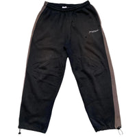 Yardsale Black and Brown Baggy Joggers (M)