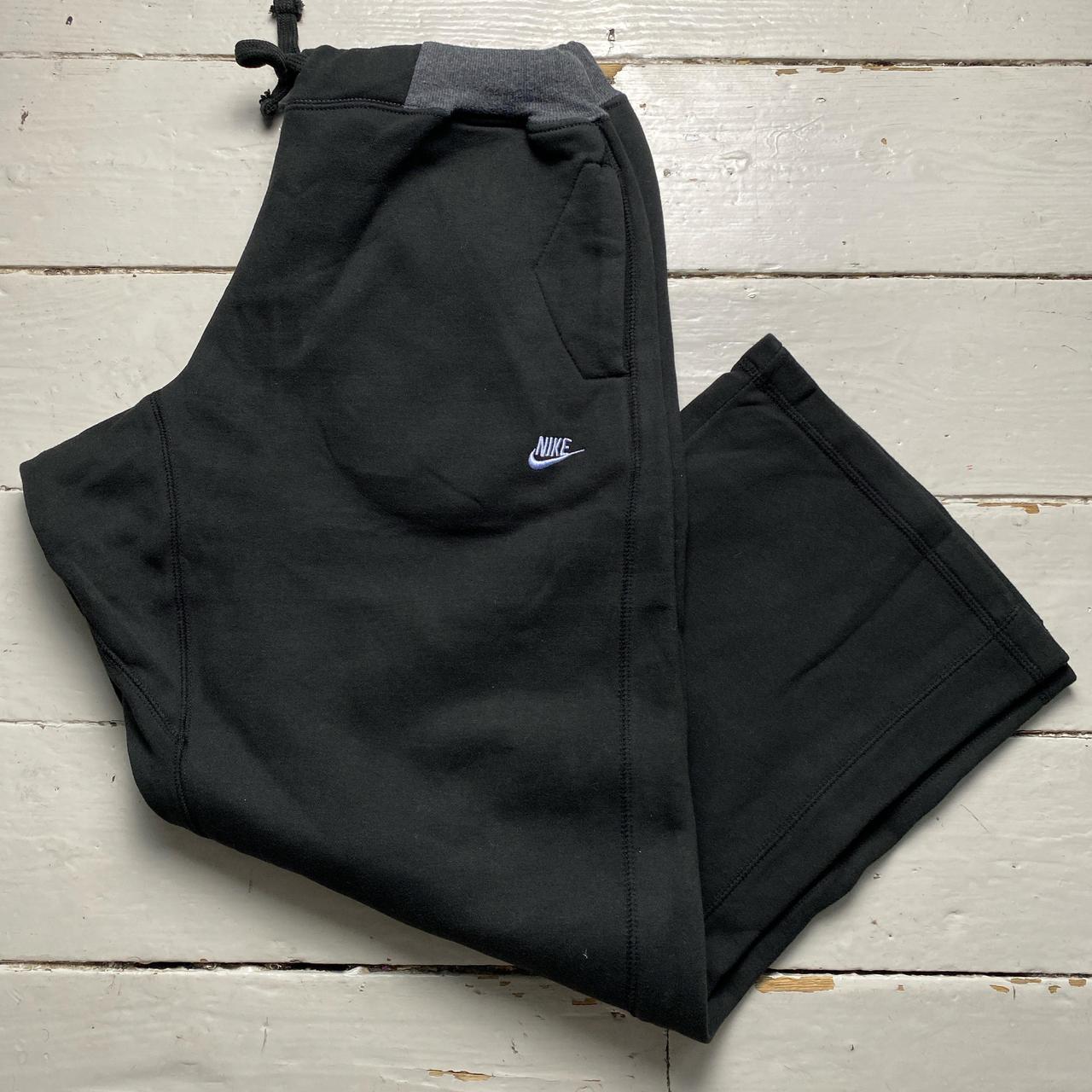 Nike Baggy Vintage Black Grey and Light Blue Joggers