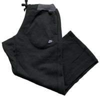 Nike Baggy Vintage Black Grey and Light Blue Joggers (L)