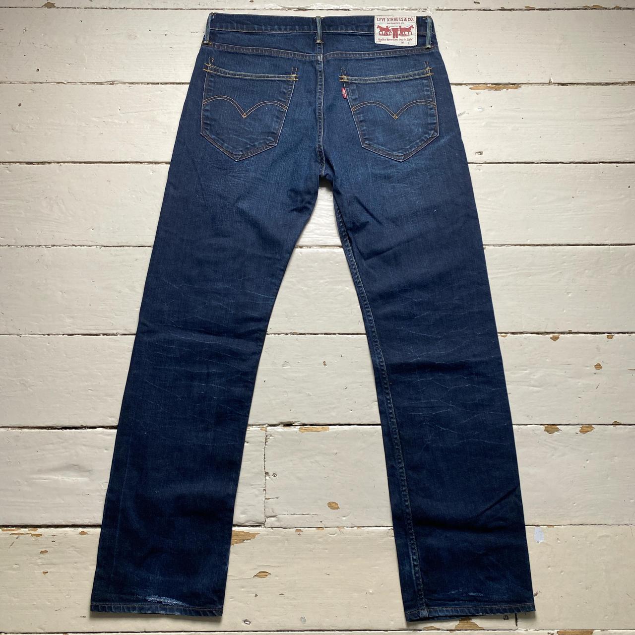 Levis 504 Dark Navy Jeans