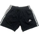 Adidas Black and White Stripe Shorts (M)