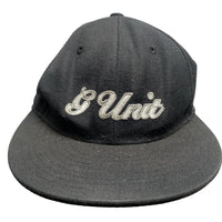 G Unit 50 Cent Vintage Fitted Cap Black and White