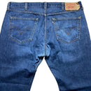 Levis 501 Vintage Baggy Navy Jeans (40W)