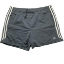 Adidas Grey and White Clima365 Performance Essentials Shell Shorts (L)