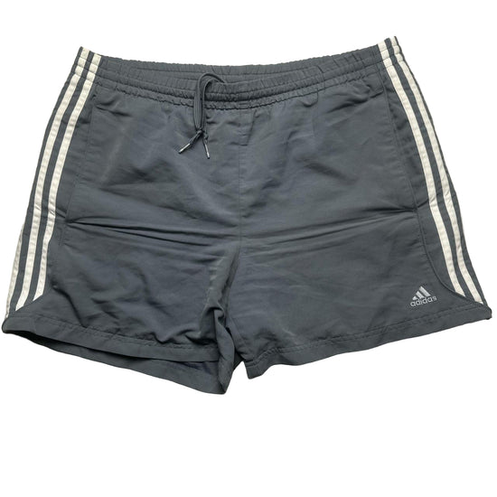 Adidas Grey and White Clima365 Performance Essentials Shell Shorts (L)