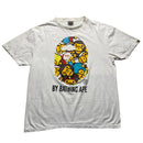 BAPE Monkey White T Shirt (L)