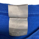 Nike Vintage y2k 90’s Blue and White Centre Swoosh T Shirt (XL)