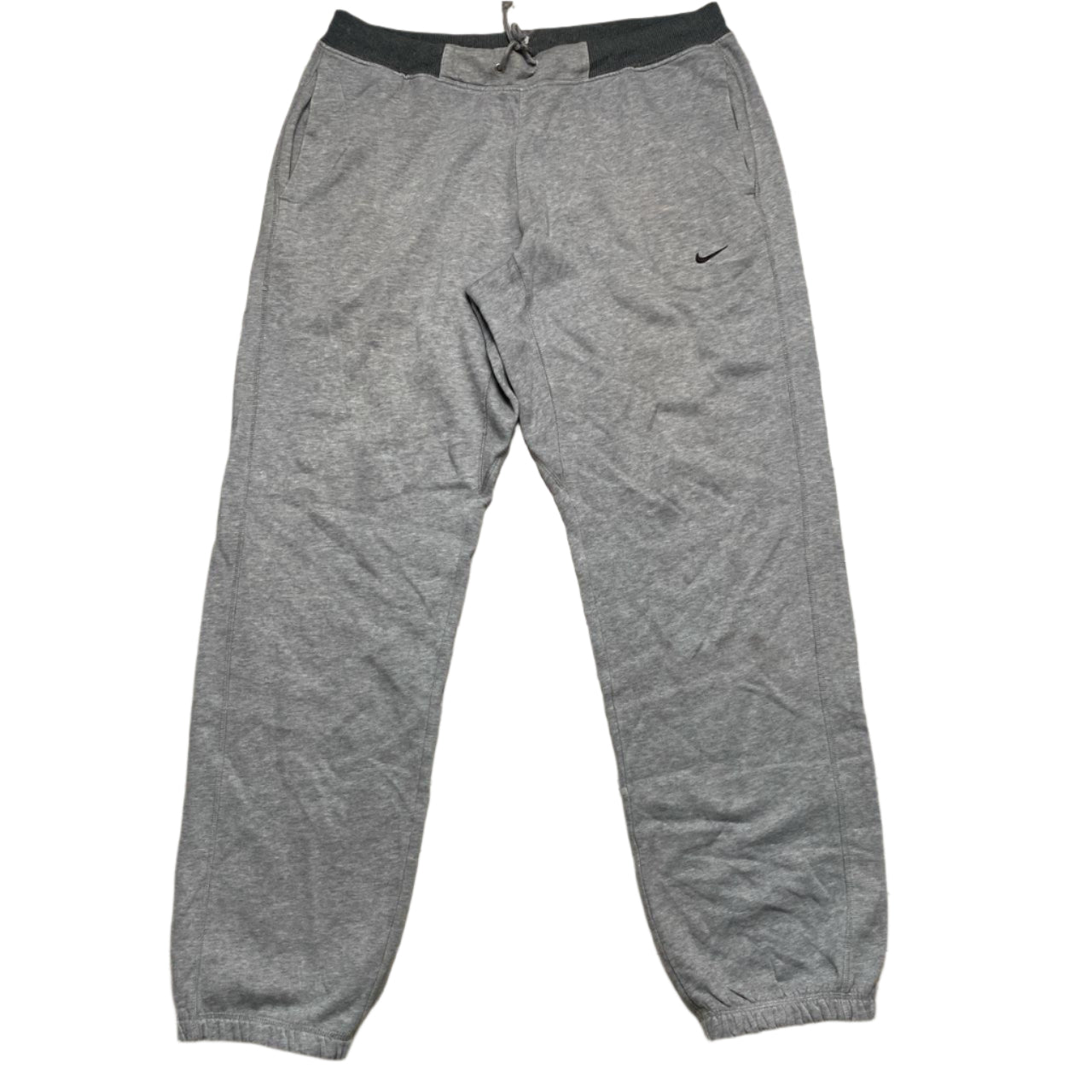 Nike Vintage y2k Grey Two Tone Baggy Joggers (XL)
