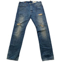 Evisu Vintage Blue and White Daicock Jeans (38W)