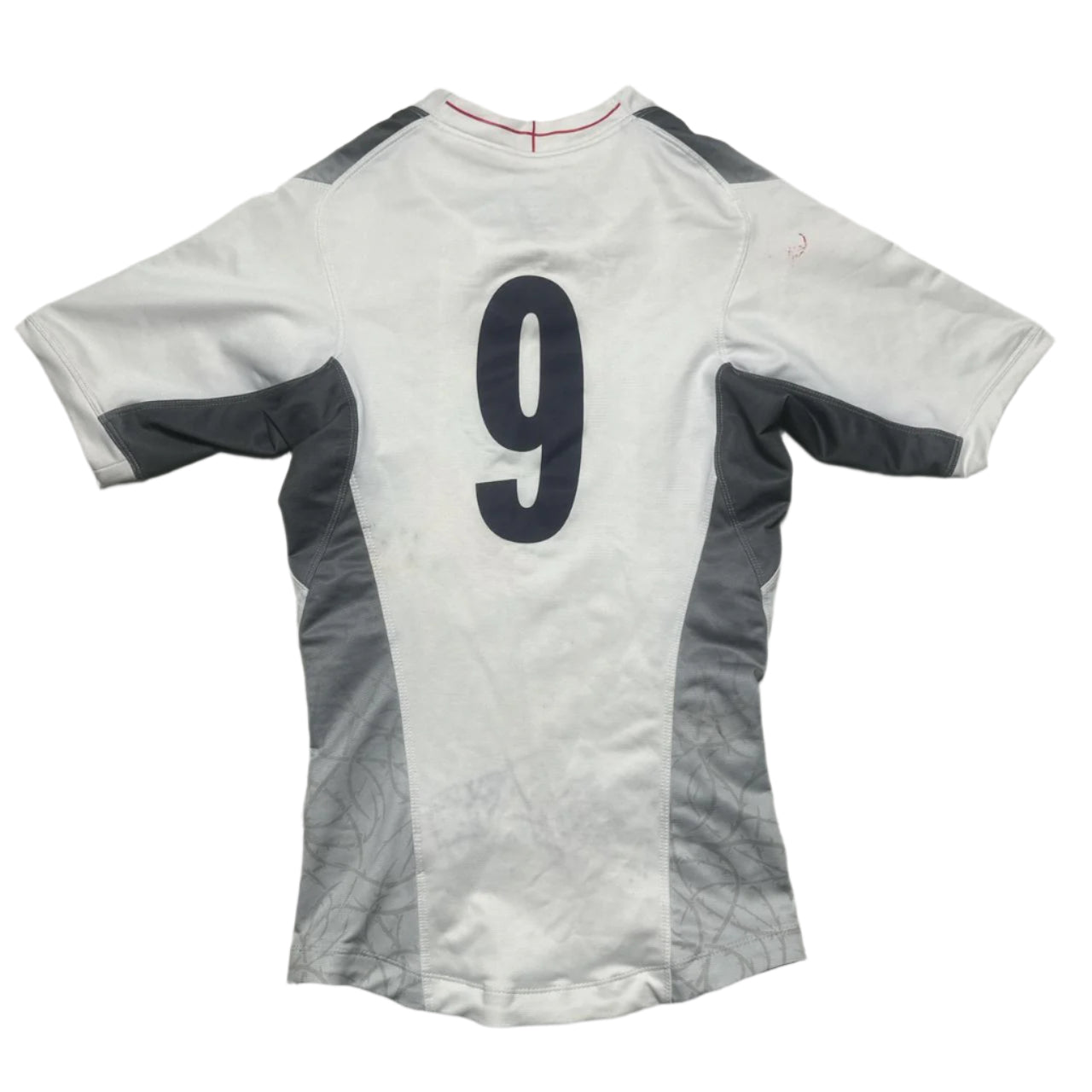 Nike England 2007 Womens Rugby World Cup O2 white and grey Jersey (S)