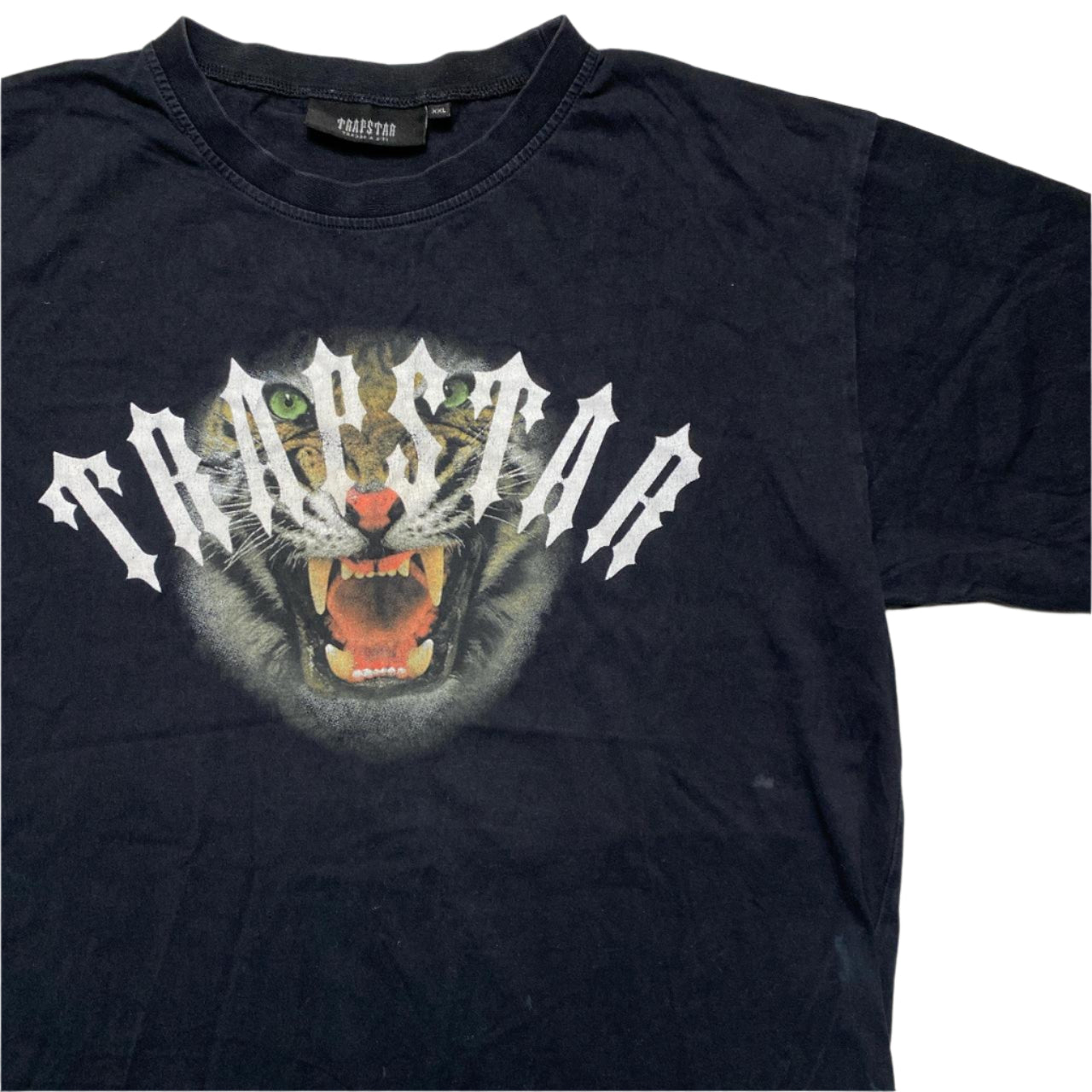Trapstar Black Big Cat Leopard Cheetah T Shirt (2XL)