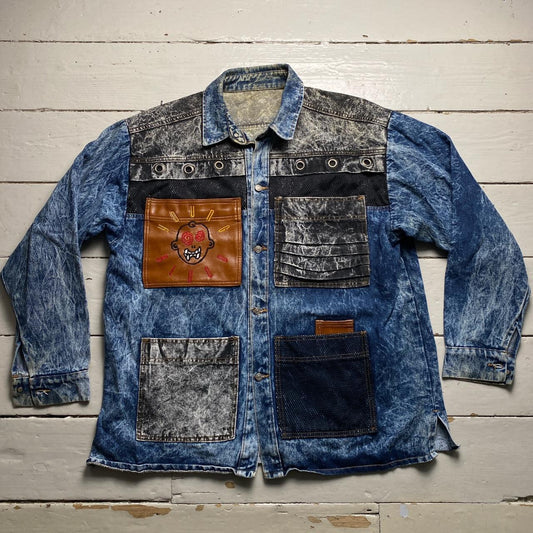 Young Blood Vintage 90’s Denim Embroidery Jacket