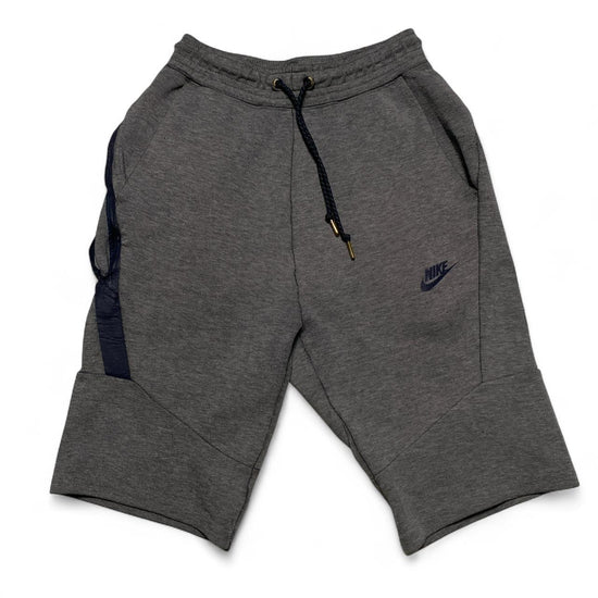 Nike Tech Fleece Grey and Navy Shorts