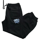 Minus Two Black and Light Blue Baggy Joggers (XL)
