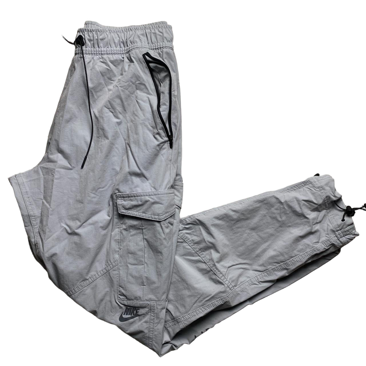 Nike Silver and Grey Air Max Cargo Trousers (M)