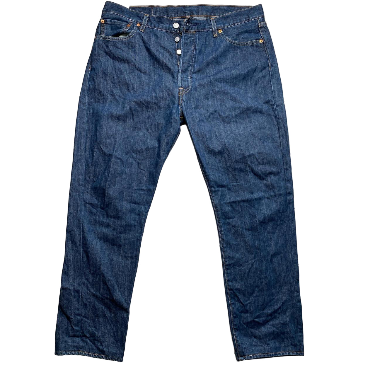 Levis 501 Baggy Navy Jeans (36W)