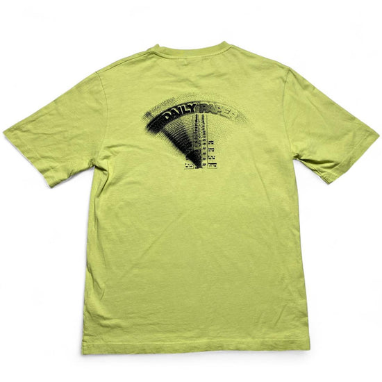 Daily Paper Lime Green and Black Rhythm and Expression T Shirt (S)