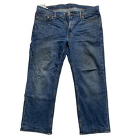 Levis 514 Baggy Navy Stonewash Jeans (36W)