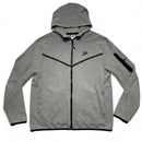 Nike Tech Fleece Grey and Black Hoodie (L)