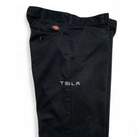 Tesla Dickies Black Cargo Trousers
