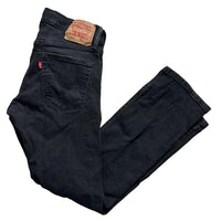 Levis 514 Dark Black Jeans (31W)