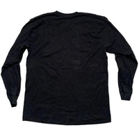 Stussy Long Sleeve Black and White T Shirt (L)