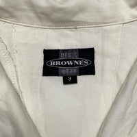 Brownes Vintage White Short Sleeve Shirt (L)