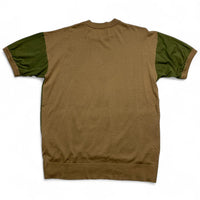 Miu Miu Vintage 2003 Psychedelic Green and Brown Jumper T Shirt (2XL)