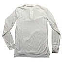 Polo Ralph Lauren White an Blue Long Sleeve Polo Shirt (L)